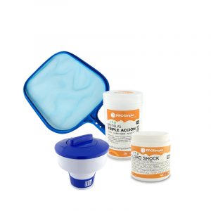Pack de mantenimiendo del agua de piscina dos